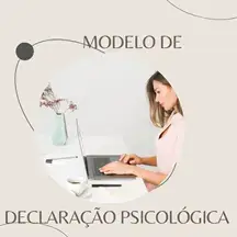 Kit de Documentos Psicológicos - Modelo de Declaração Psicológica